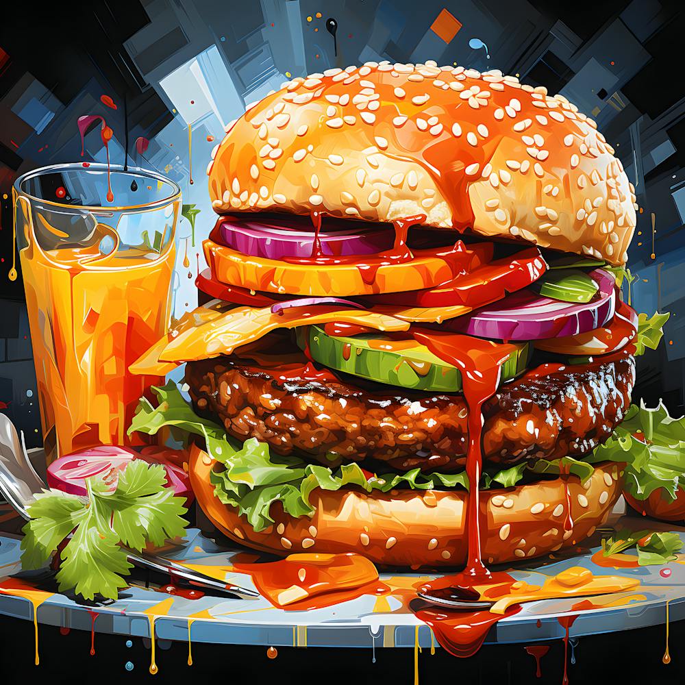 Modern Culinary Art Burgers