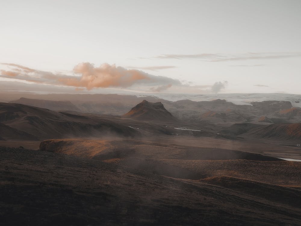 Foggy Sunset Views