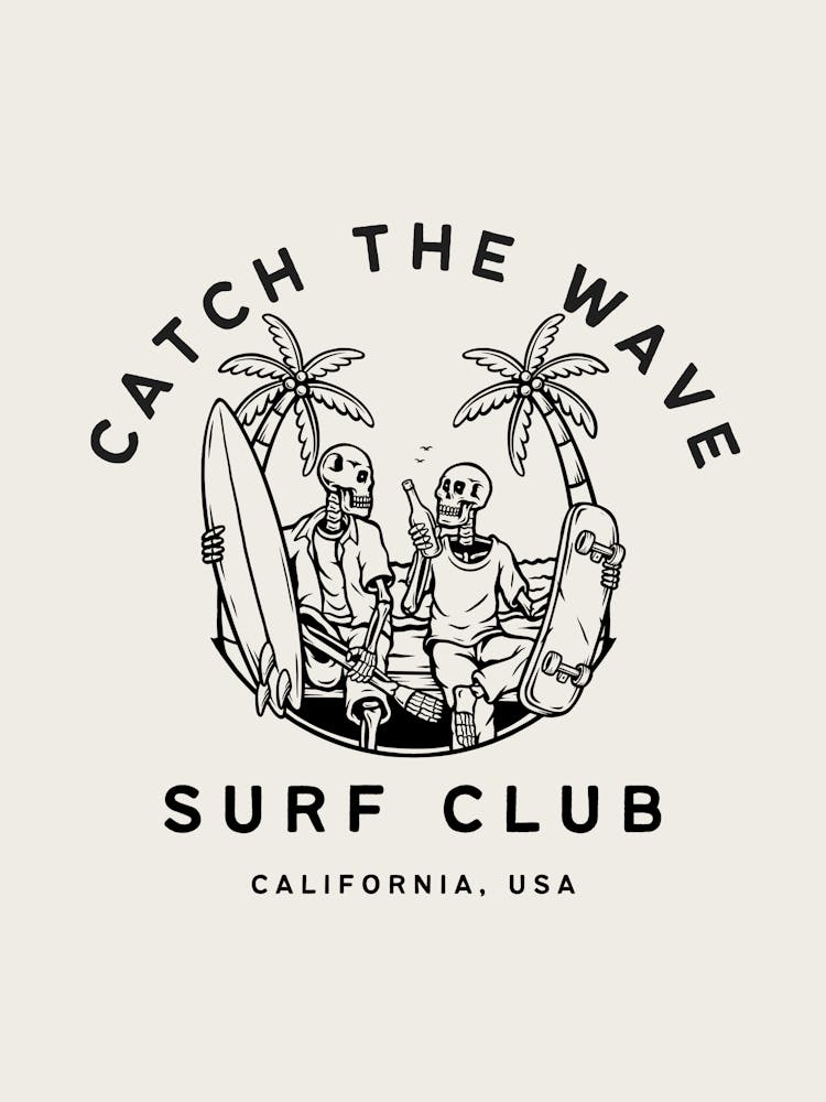 Catch The Wave | Surf Club Coastal Tropical Beachy 8
