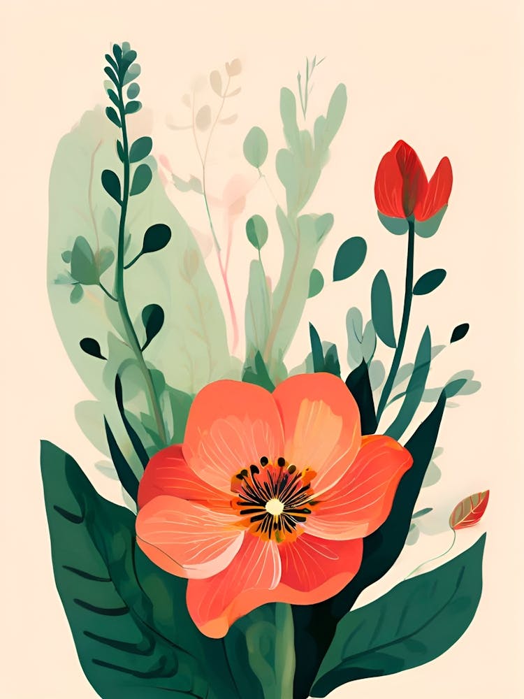 Watercolor Flowers 22