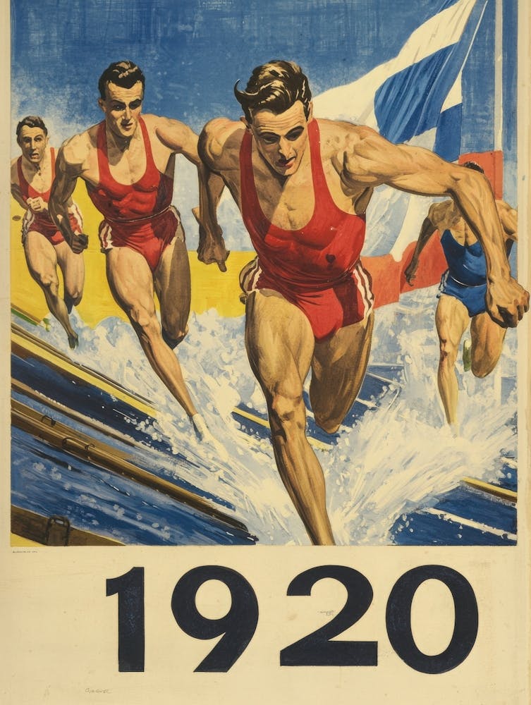 Aihrgdesign A Vintage Sports Poster For The 1920 Antwerp Olym 4cae4c7c F7e7 4fc2 9b93 20a49eddc9e2 0