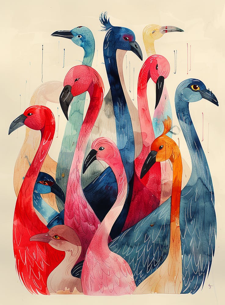Flamingos