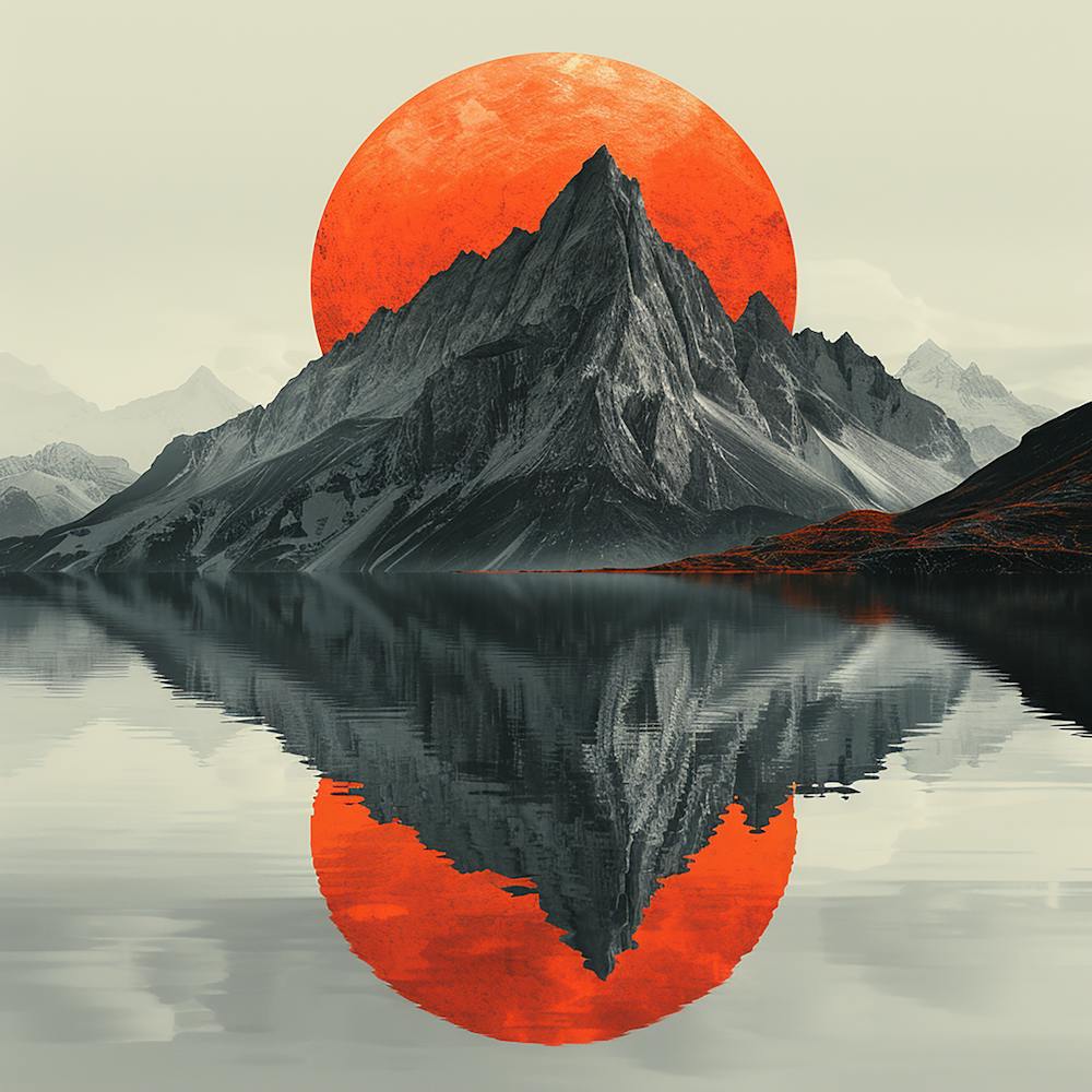 Abstract Mountain Canvas Art - city wall art, colorful wall art, home decor, minimal art, modern wall art, wall art, wall decoration, wall print colourful wall art, decor wall art, digital art, digital art download, interior wall art, downloadable art, eclectic wall, fantasy wall art, home decoration, home decor wall, printable art, printable wall art, wall art prints, artistic expression, contemporary, modern art print,