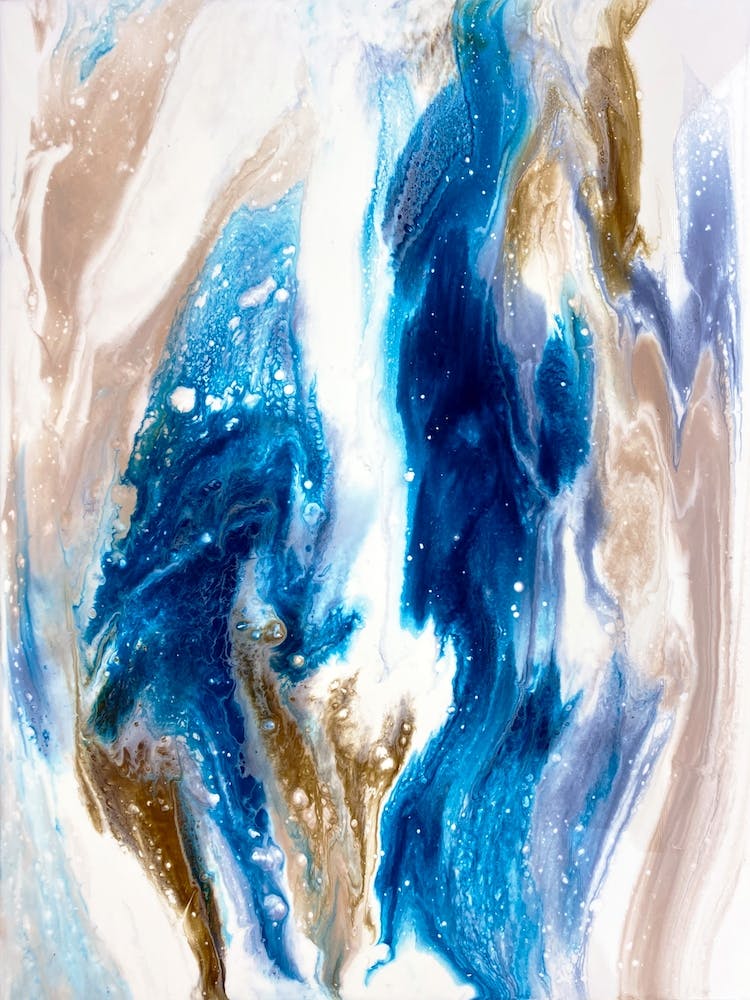 Sapphire Wave Vertical