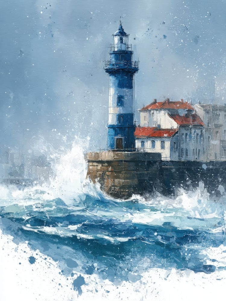 Aihrgdesign Isolated Watercolor Painting Of European Lighthou Cea0f436 Df1c 47ea Be8e Fcf68305e40b 1