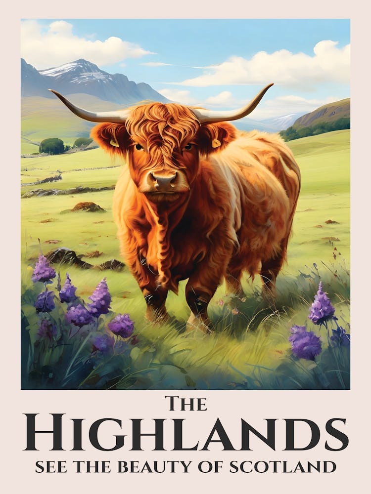 Highlands Highland Cow