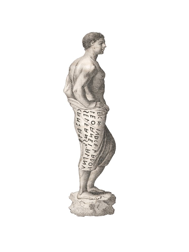 Statue Of A Man, James Heath