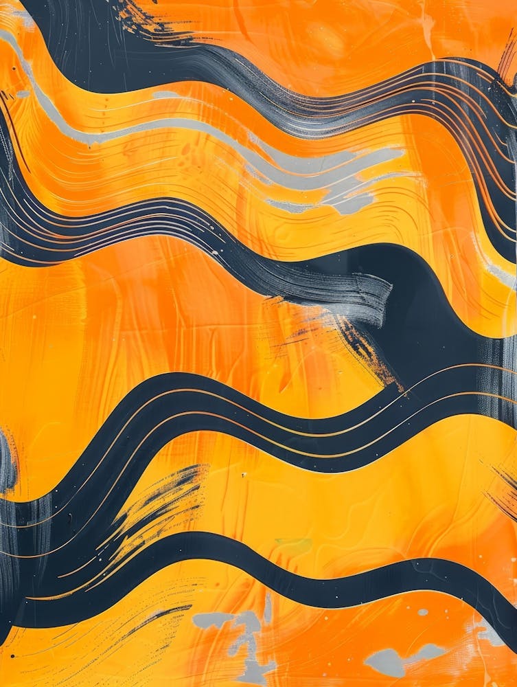 Abstract Wave Painting 3