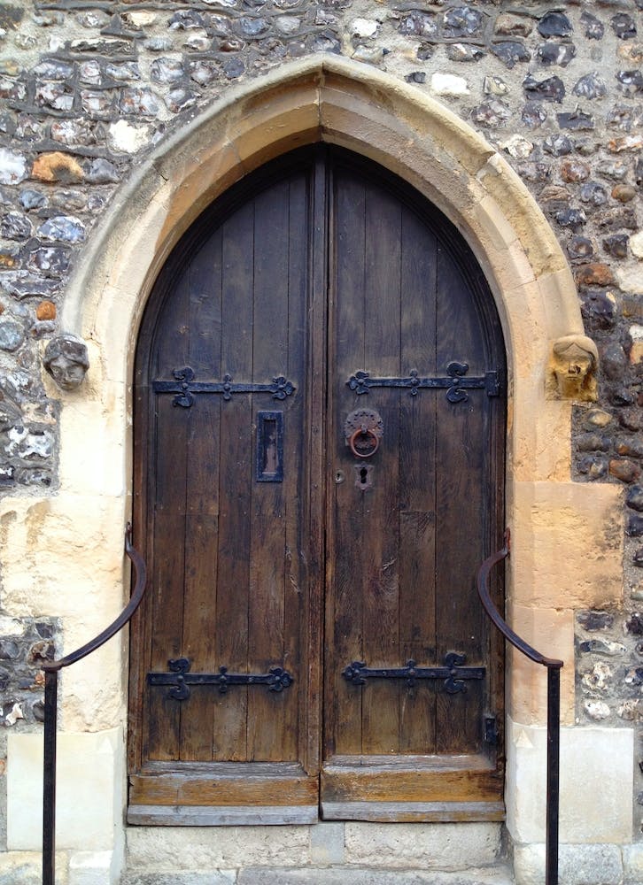 Door To St Mary'S Church