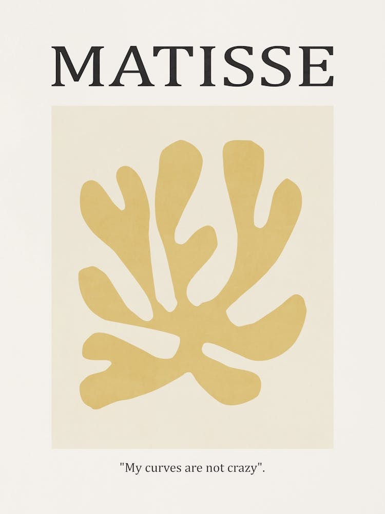 Inspired by Matisse - Yellow Flower 03