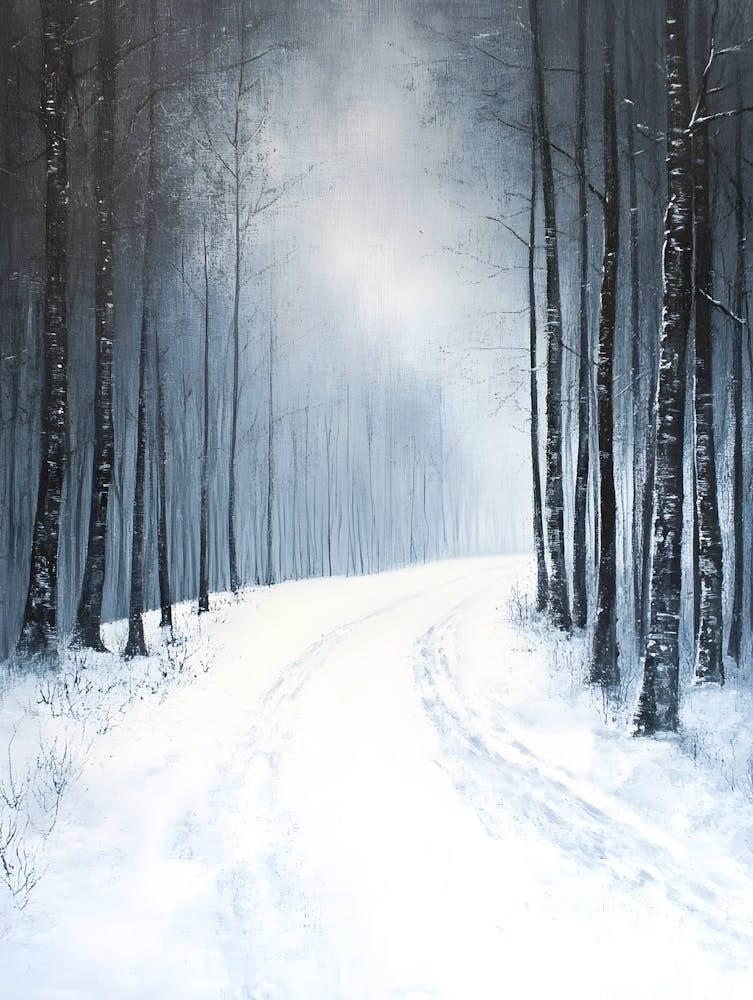 Minimal Winter Scene 2