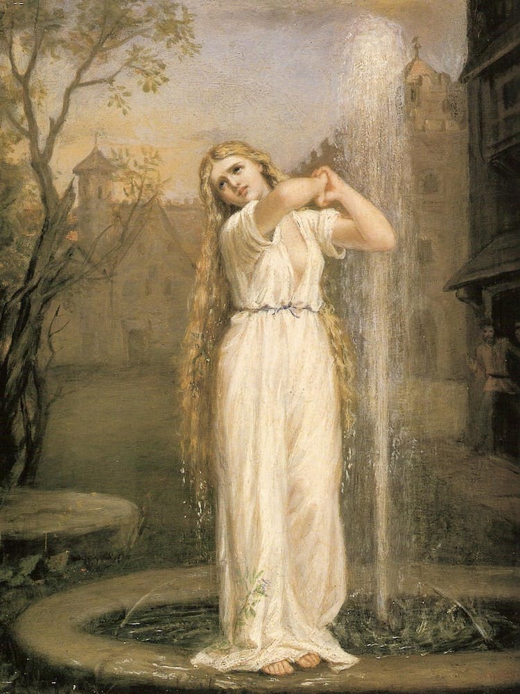 Undine, John William Waterhouse