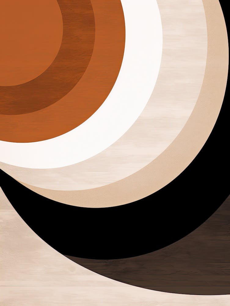 Black And White Klosterneuburg Geometric Essence