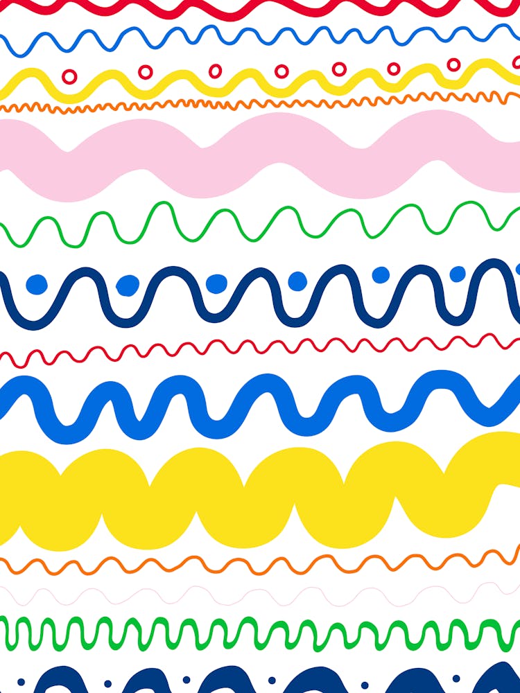 Colorful Wavy Pattern