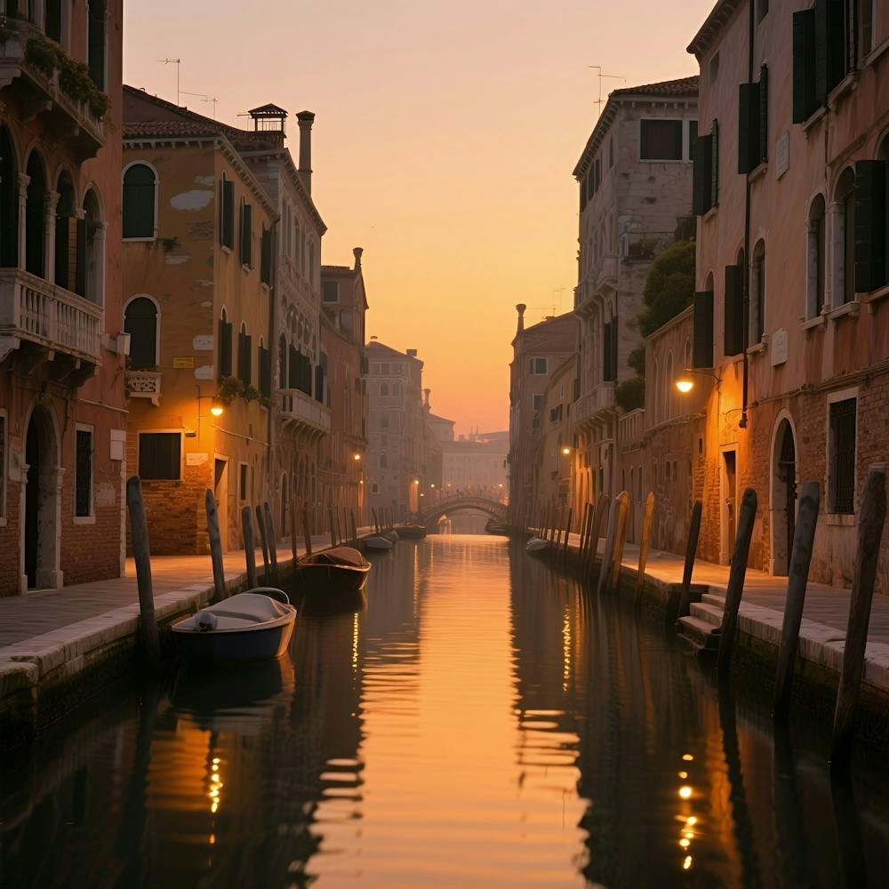 Venise au Coucher du Soleil 2