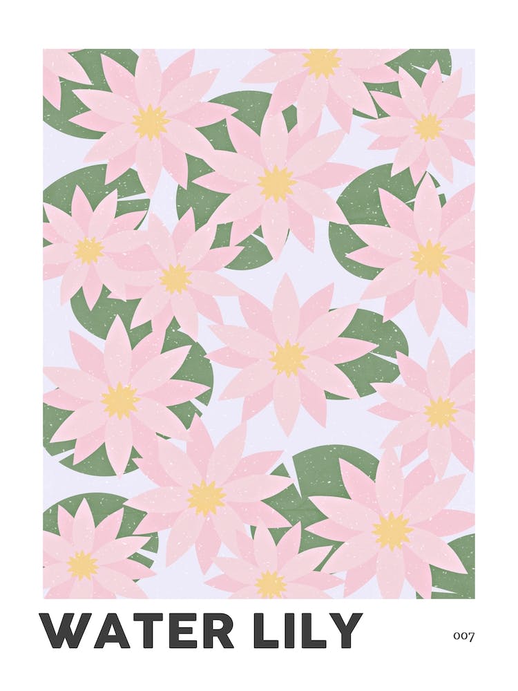 Water Lily July Birth Flower