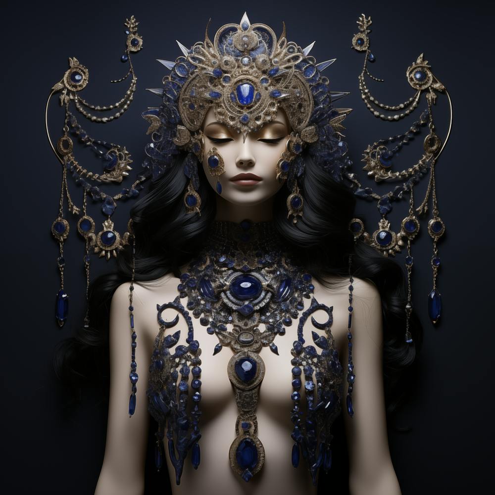Lapis Lazuli Goddess