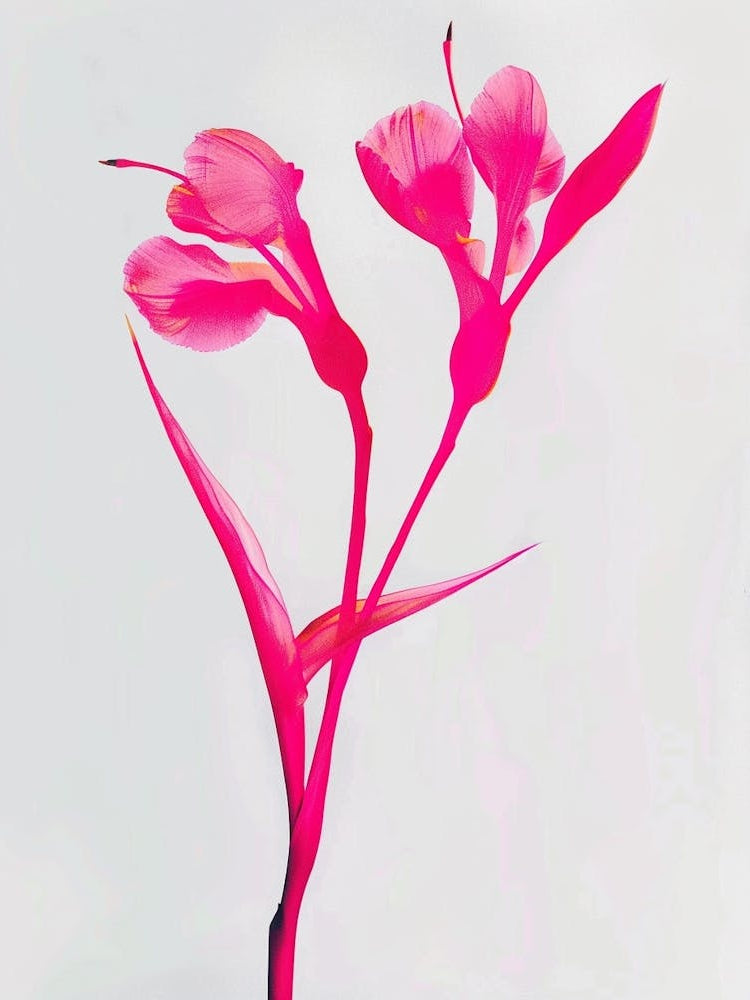 Hot Pink Heliconia 1