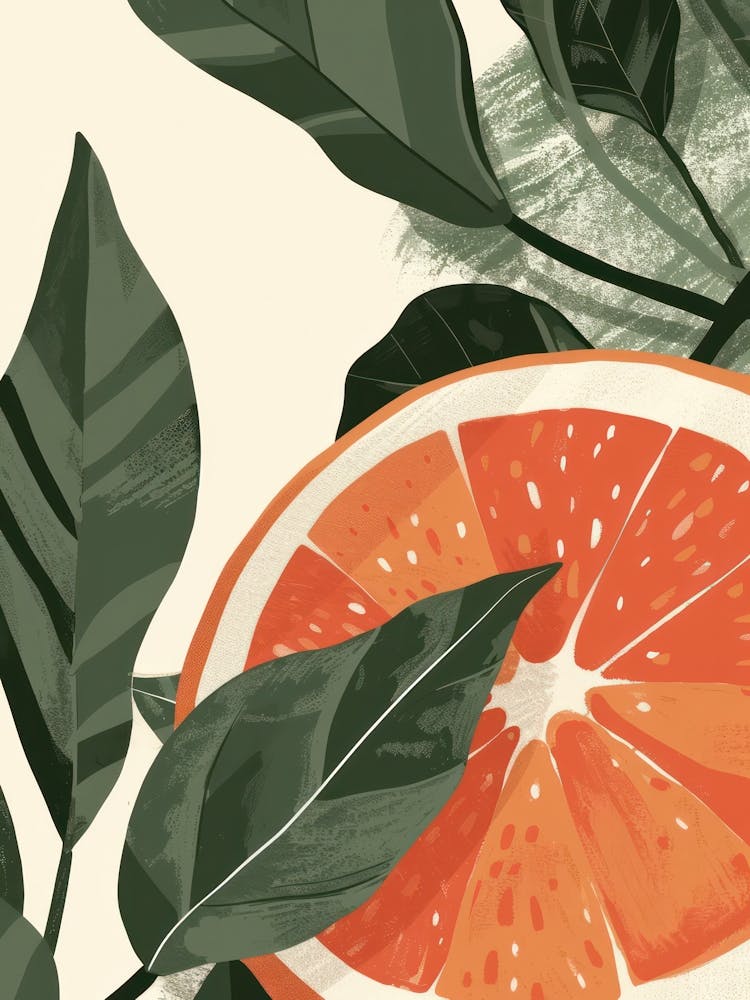 Guava Close Up Illustration 5