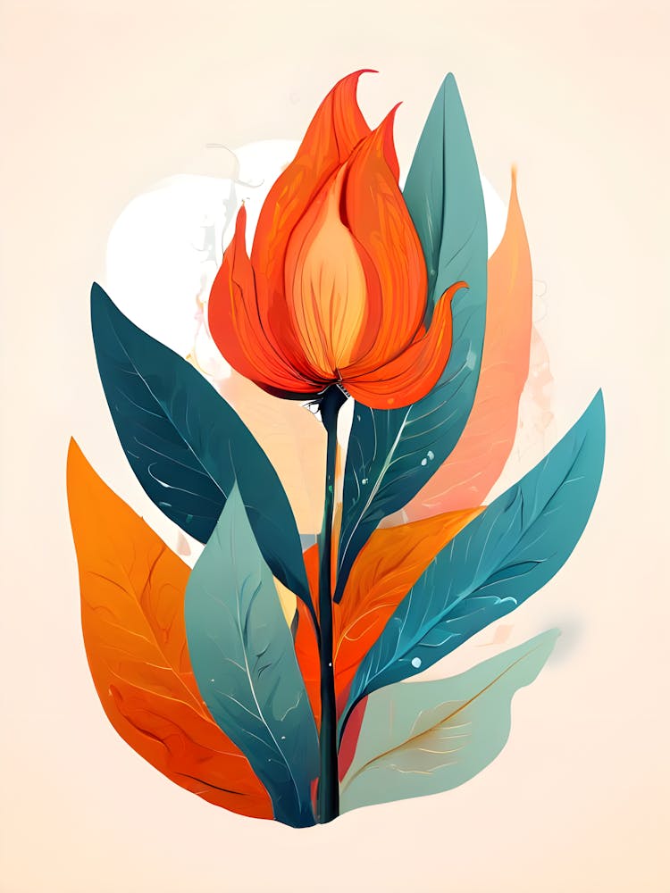 Illustration Of A Flower
