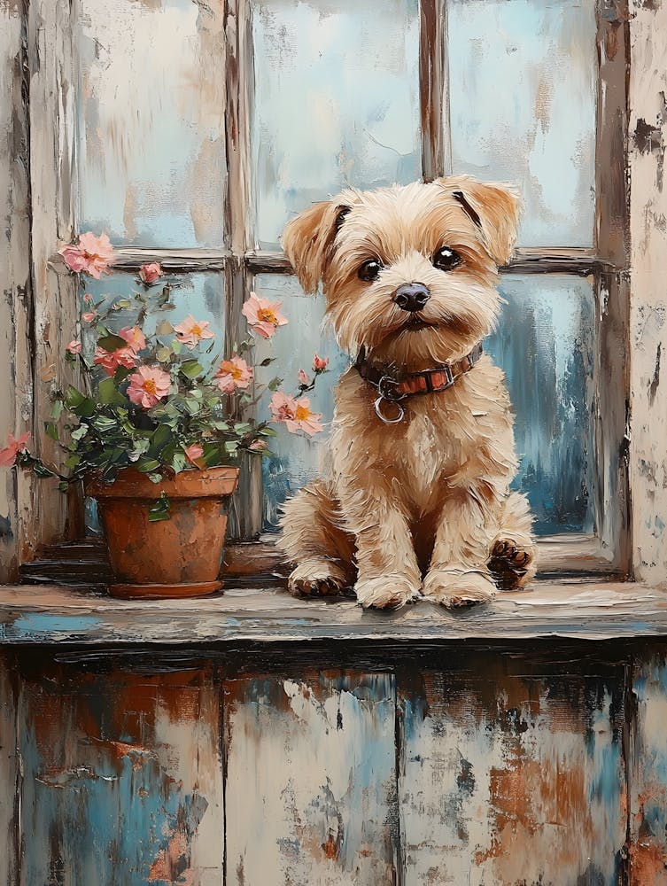 Dog In Window 8