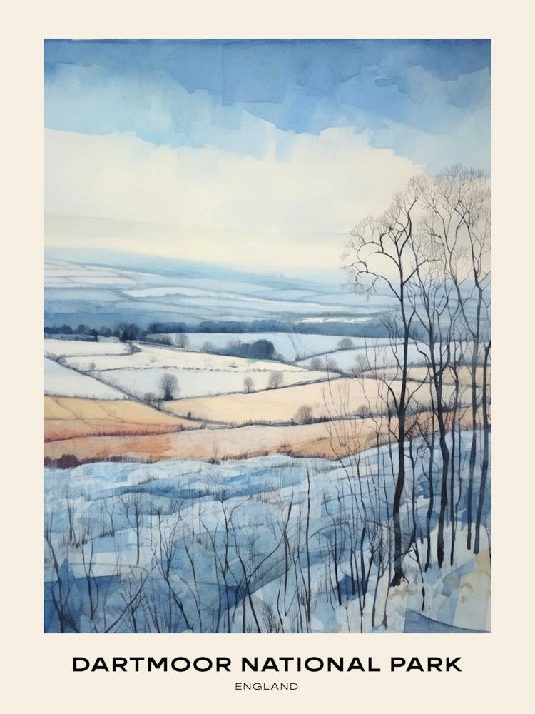 Dartmoor National Park England 2 Poster