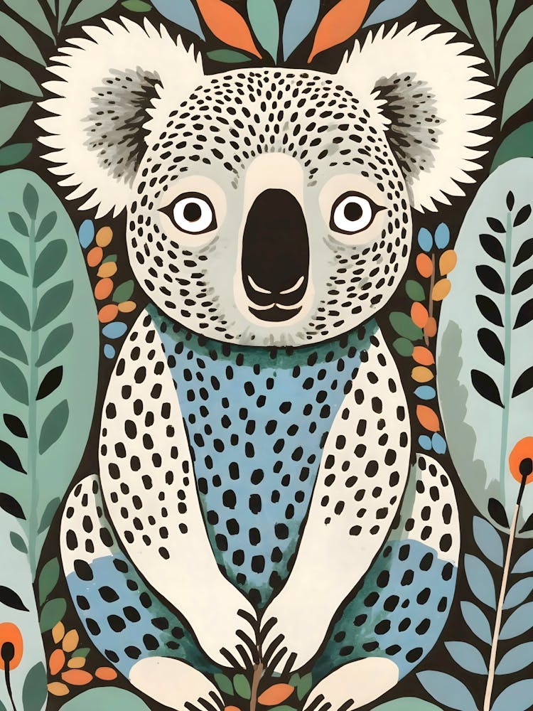 Spotted Koala in The Gumleaf Grove