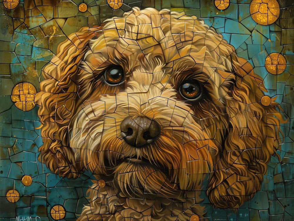 Cockapoo Fine Art Portrait 1