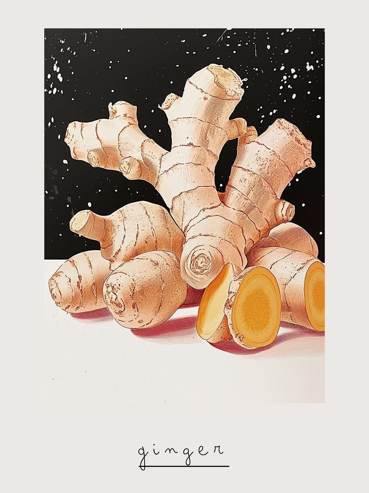 Art Deco Ginger Still Life 1 Poster