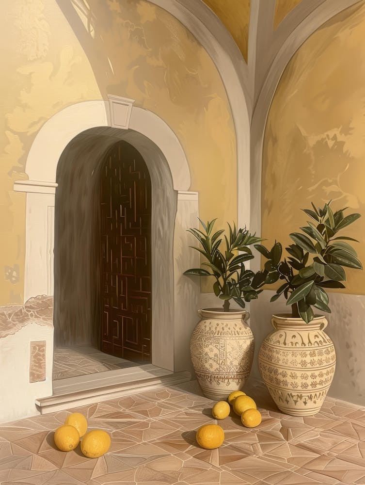 Lemons On The Porch
