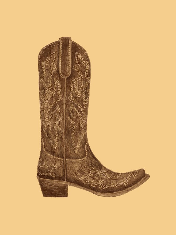 Brown Cowgirl Boot