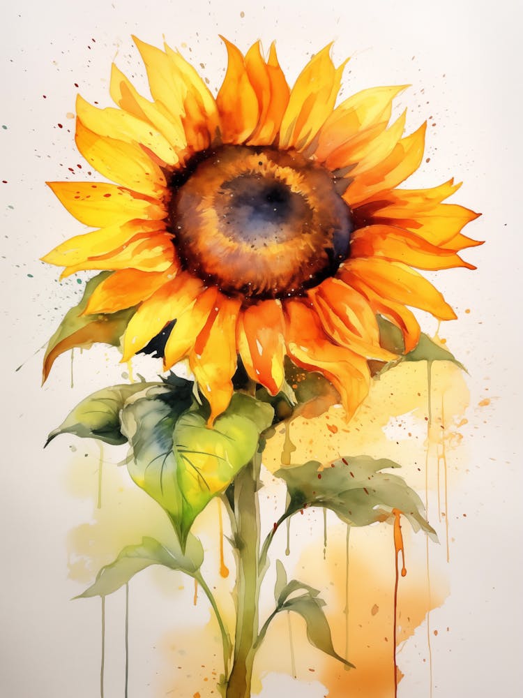 Sunflower Painting 1