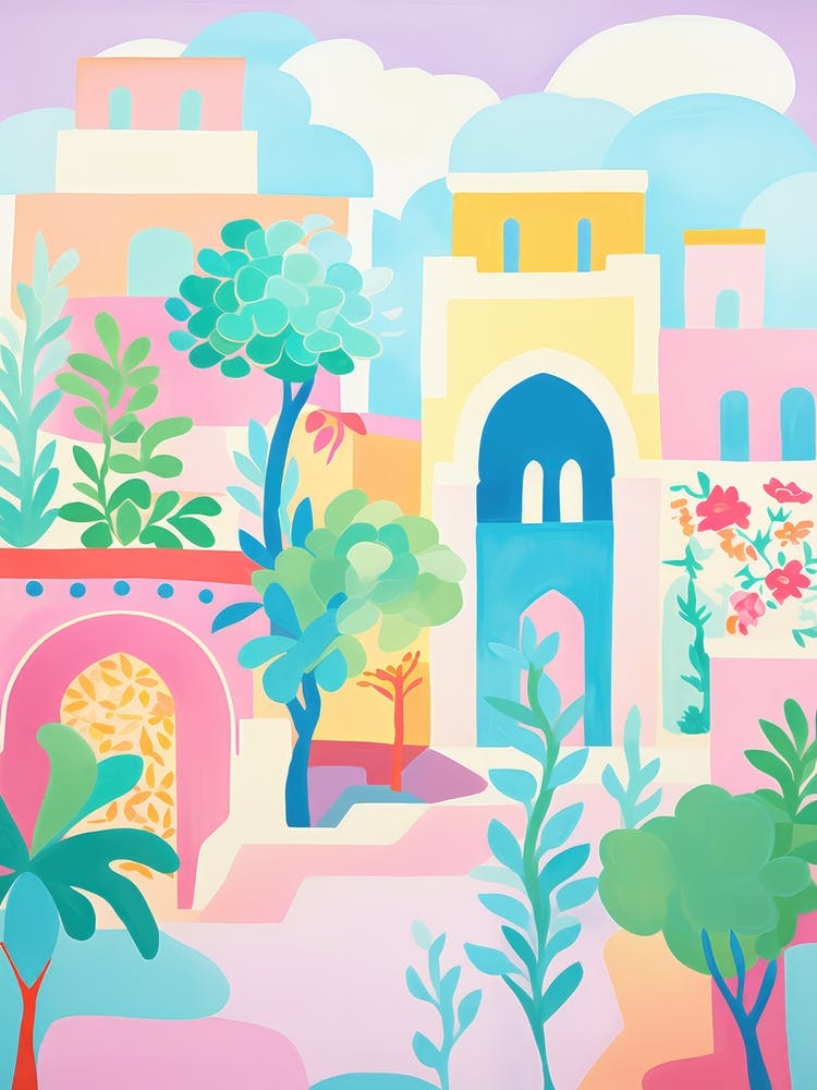 Ostia, Italy Colourful View 1