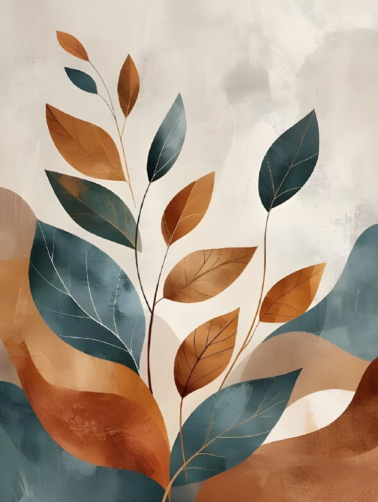 Autumn Leaves Canvas Print 1