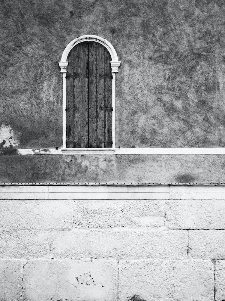 Arched Shuttered Window Venice