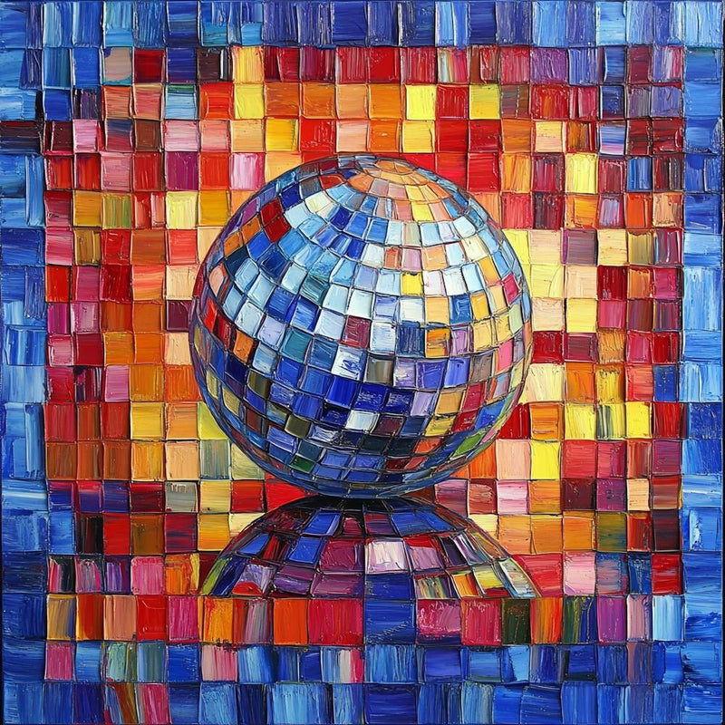 Disco Ball Art 19