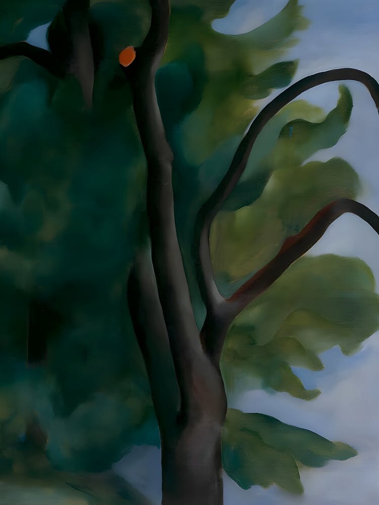 Georgia O'Keeffe - Tree with Cut Limb