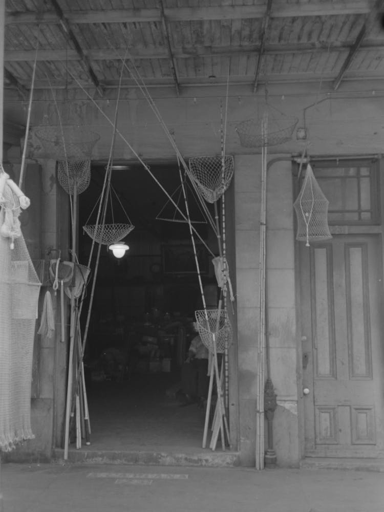 Untitled Photo, Possibly Related To Front Of Fisherman S Supply House, Decatur Street, New Orleans, Louisian