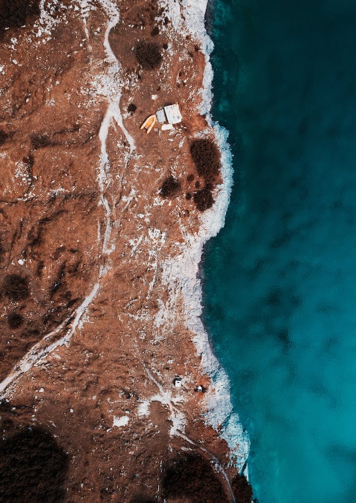 Abstract Lake Shores, Edition 2