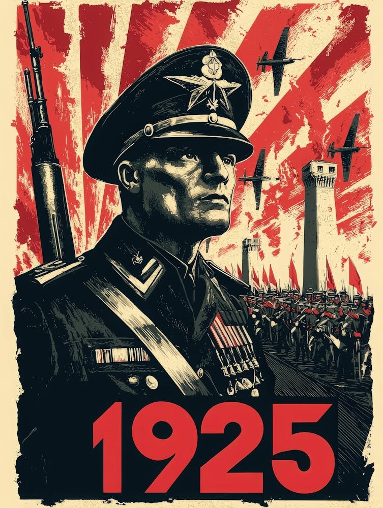 Aihrgdesign A Vintage Political Propaganda Style Poster From