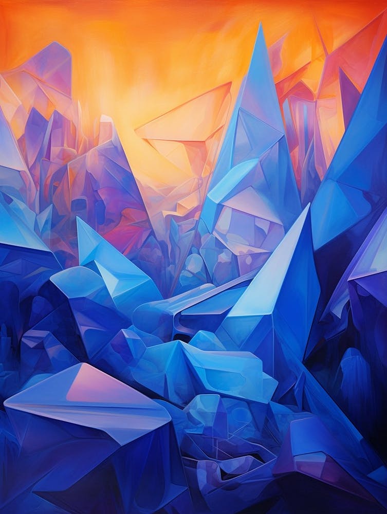 Colourful Abstract Geometric Polygons 10