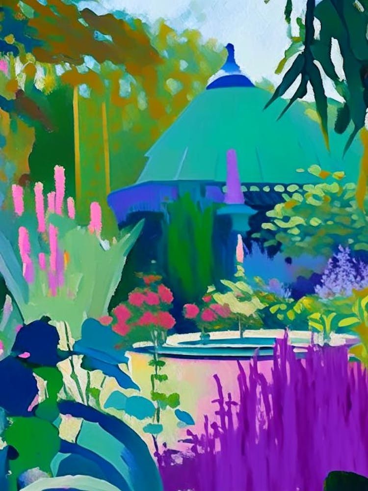 Lewis Ginter Botanical Garden, 1, Usa Abstract Still Life