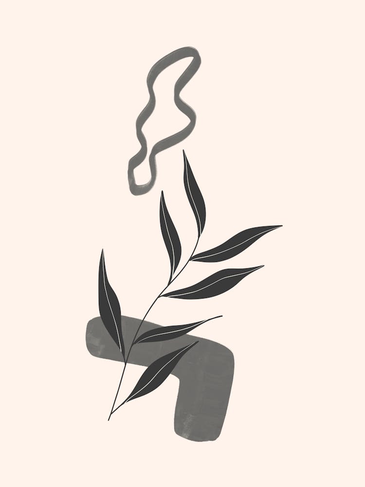 Illustration Of A Leaf