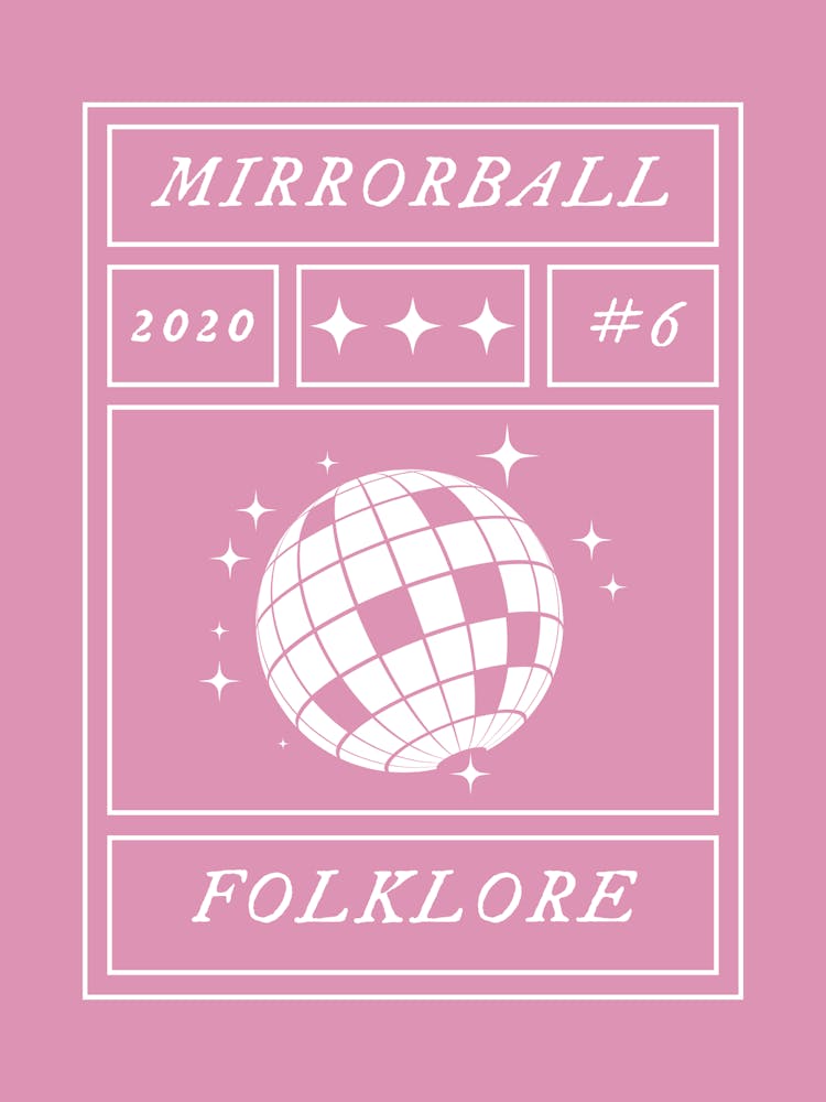 Mirrorball wall art