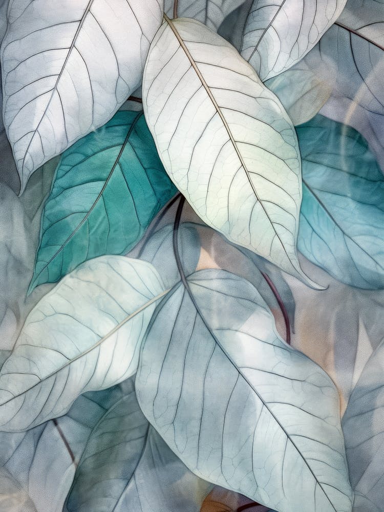 Watercolor Leaves Art nature