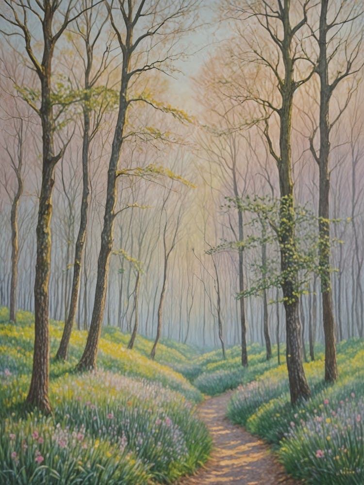 Path Through The Misty Woods