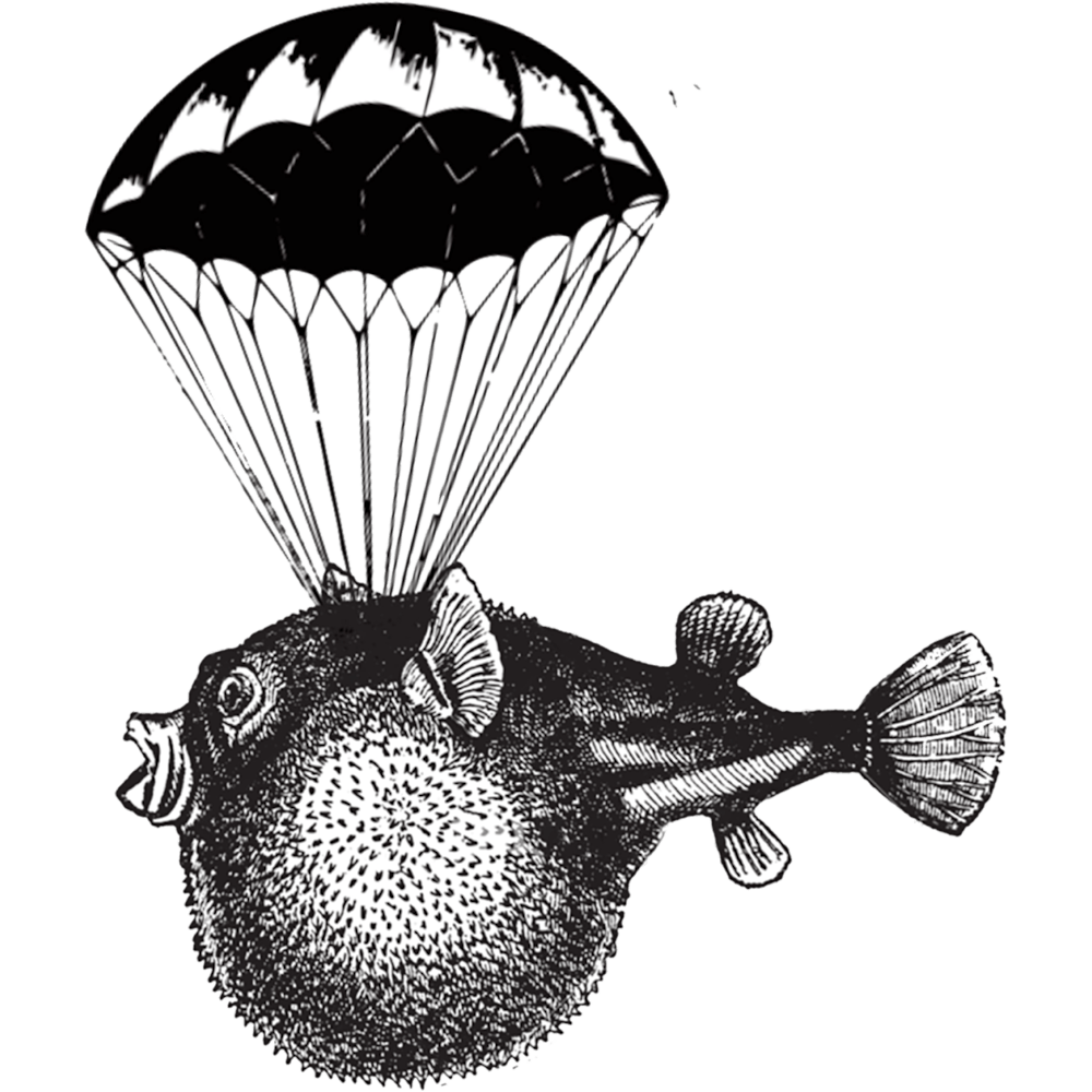 Bubblefish With Parachute