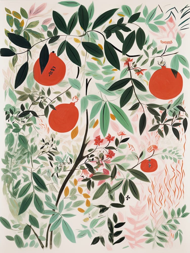 Guava Fruit Drawing 1