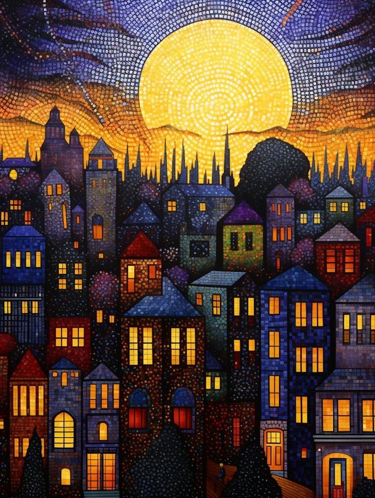 Bellevue Washington Pixel Art 5