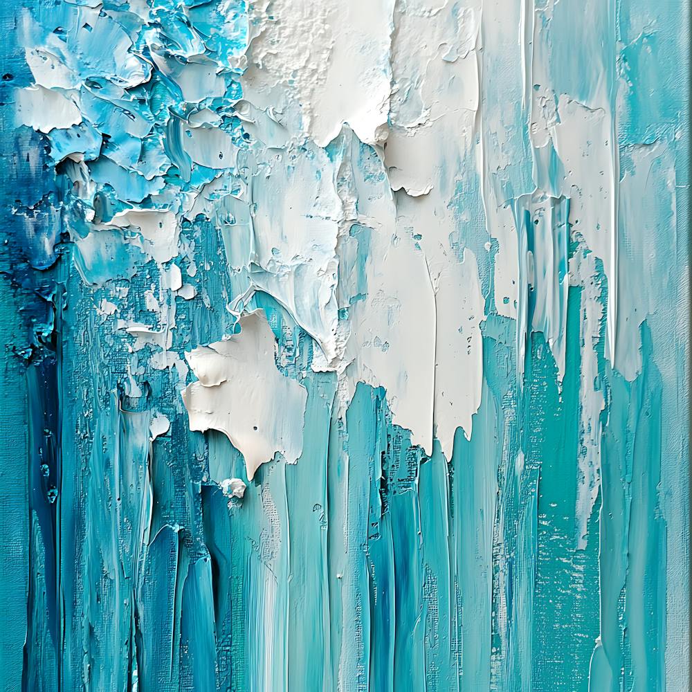Abstract Spring Landscape Painting 3